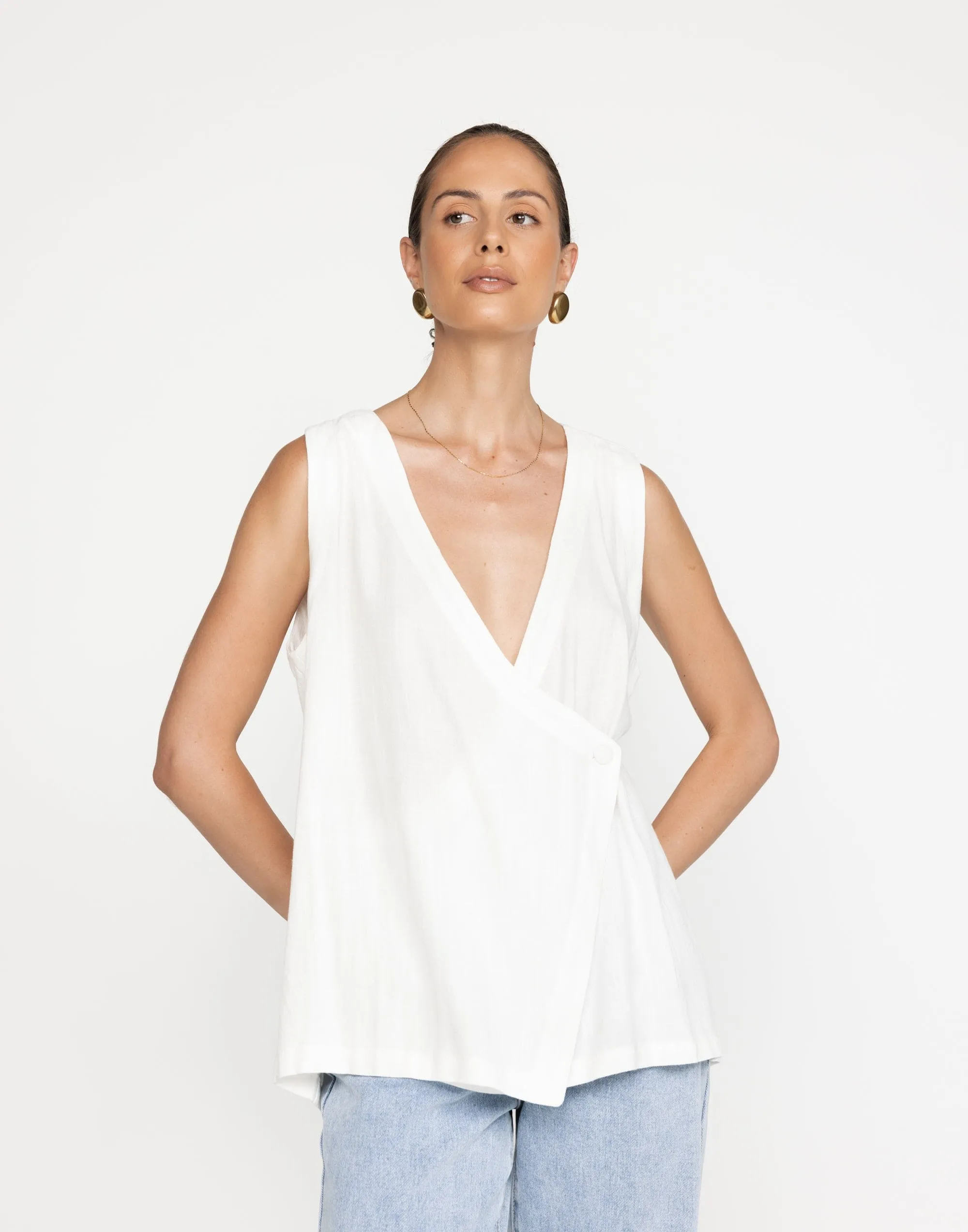 Adelle Top (White)