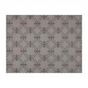 Anneaux Tablecloth 67"x126" - Taupe