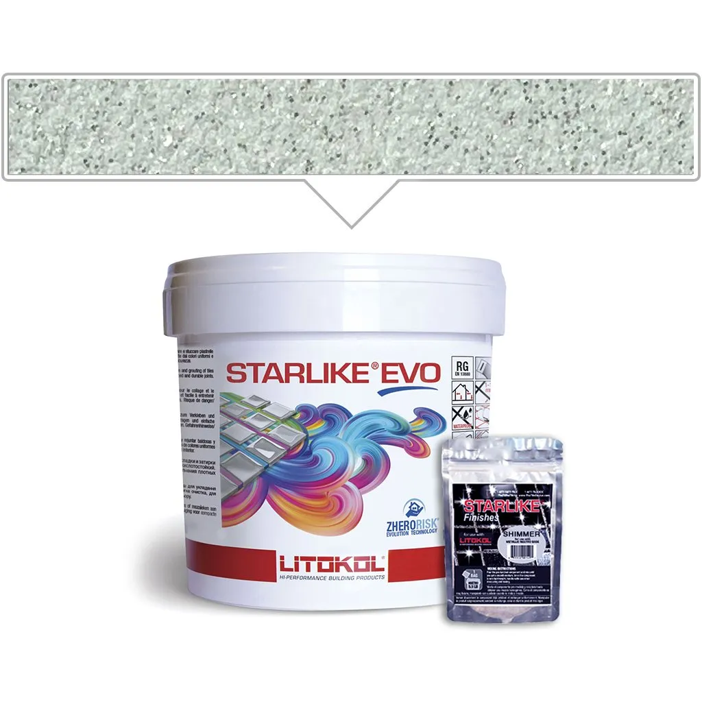 Azzurro Pastello EVO 300, 5.5lb Pail - Tile Grout