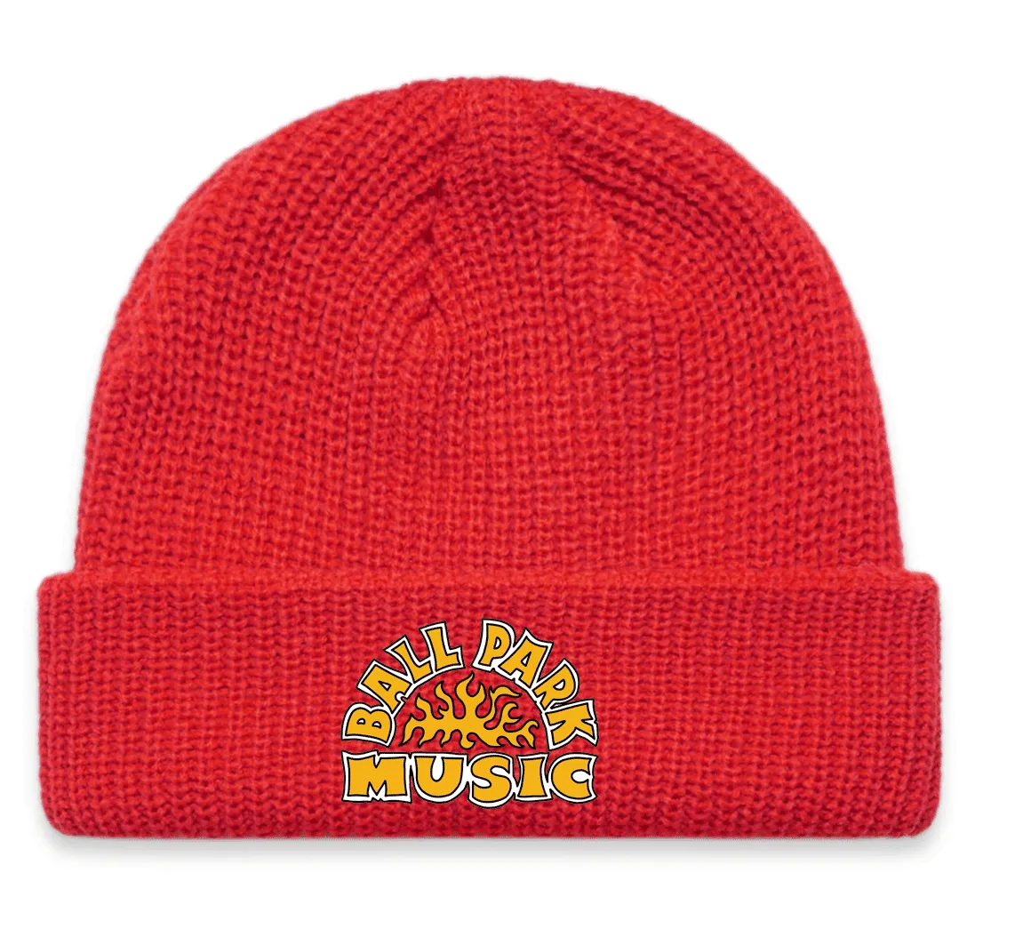 Ball Park Music / Logo Beanie (Red)