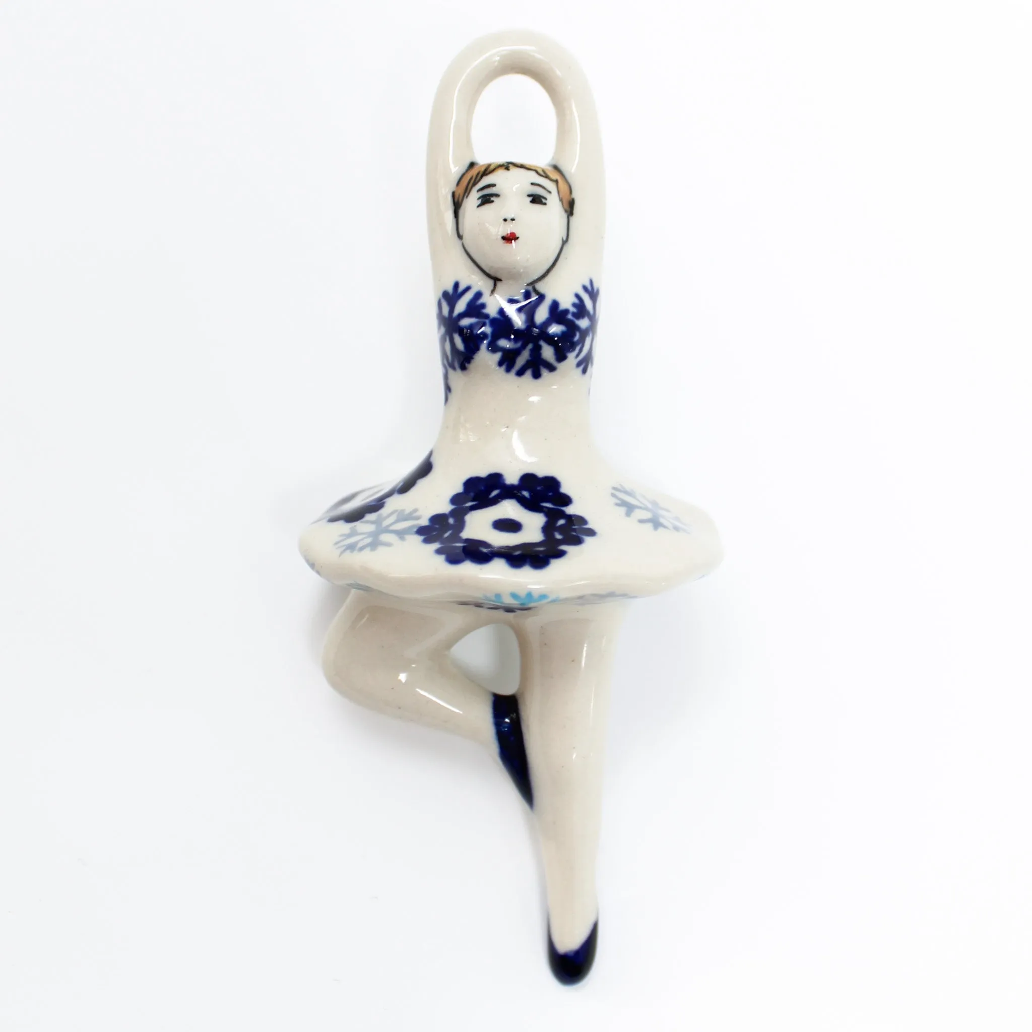 Ballerina-Ornament in Winter Reindeer