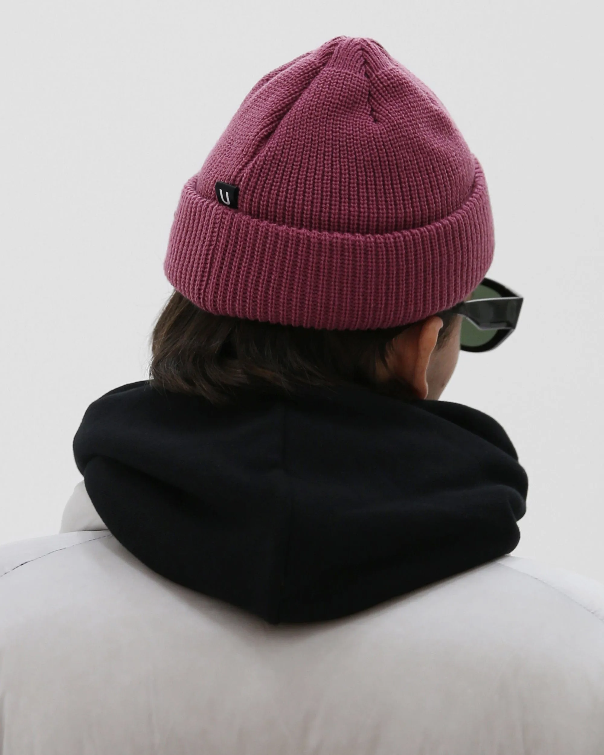 BEANIE / MARINE FIT / U STRAP / H PINK