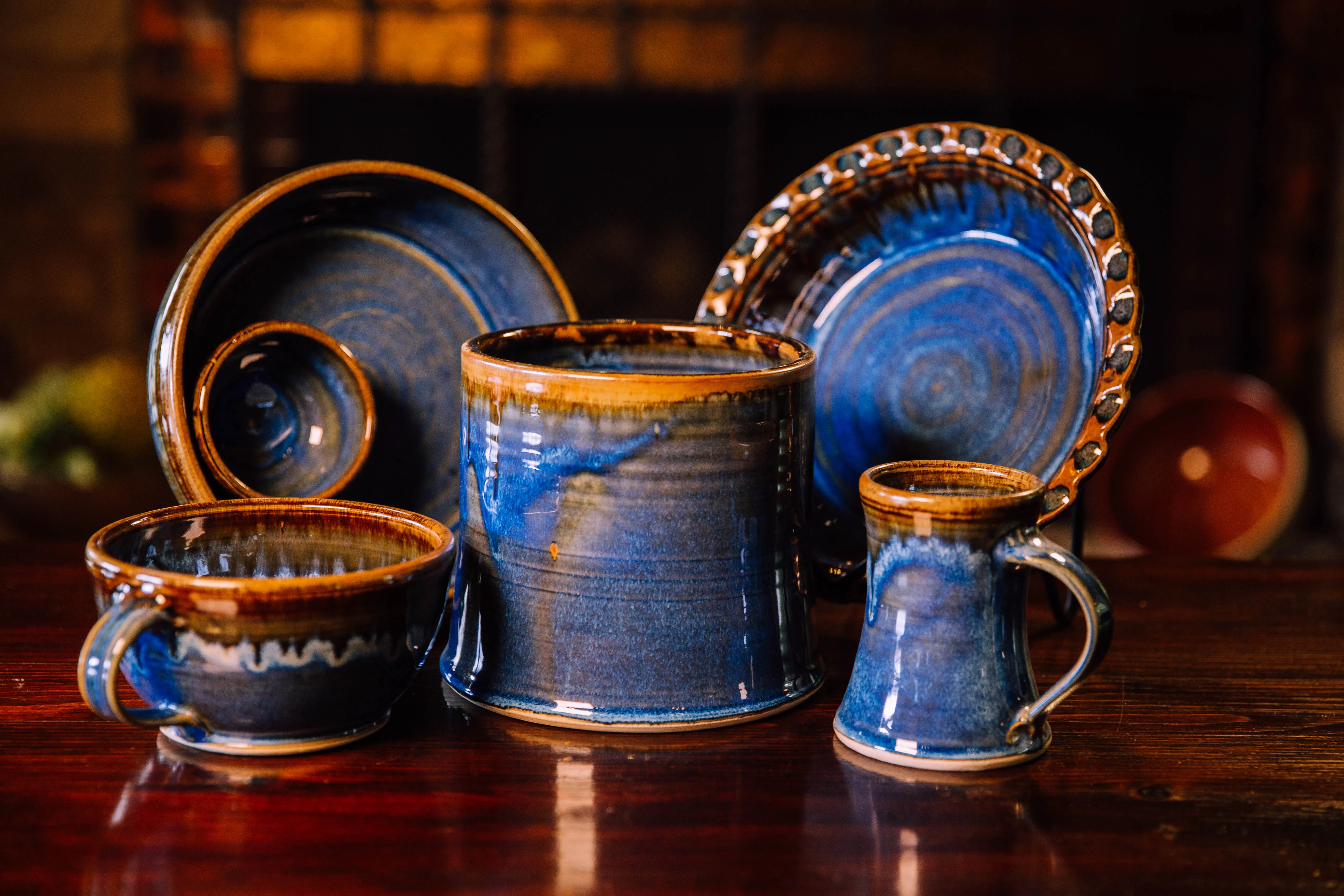 Blueberry Crisp Soup Mug