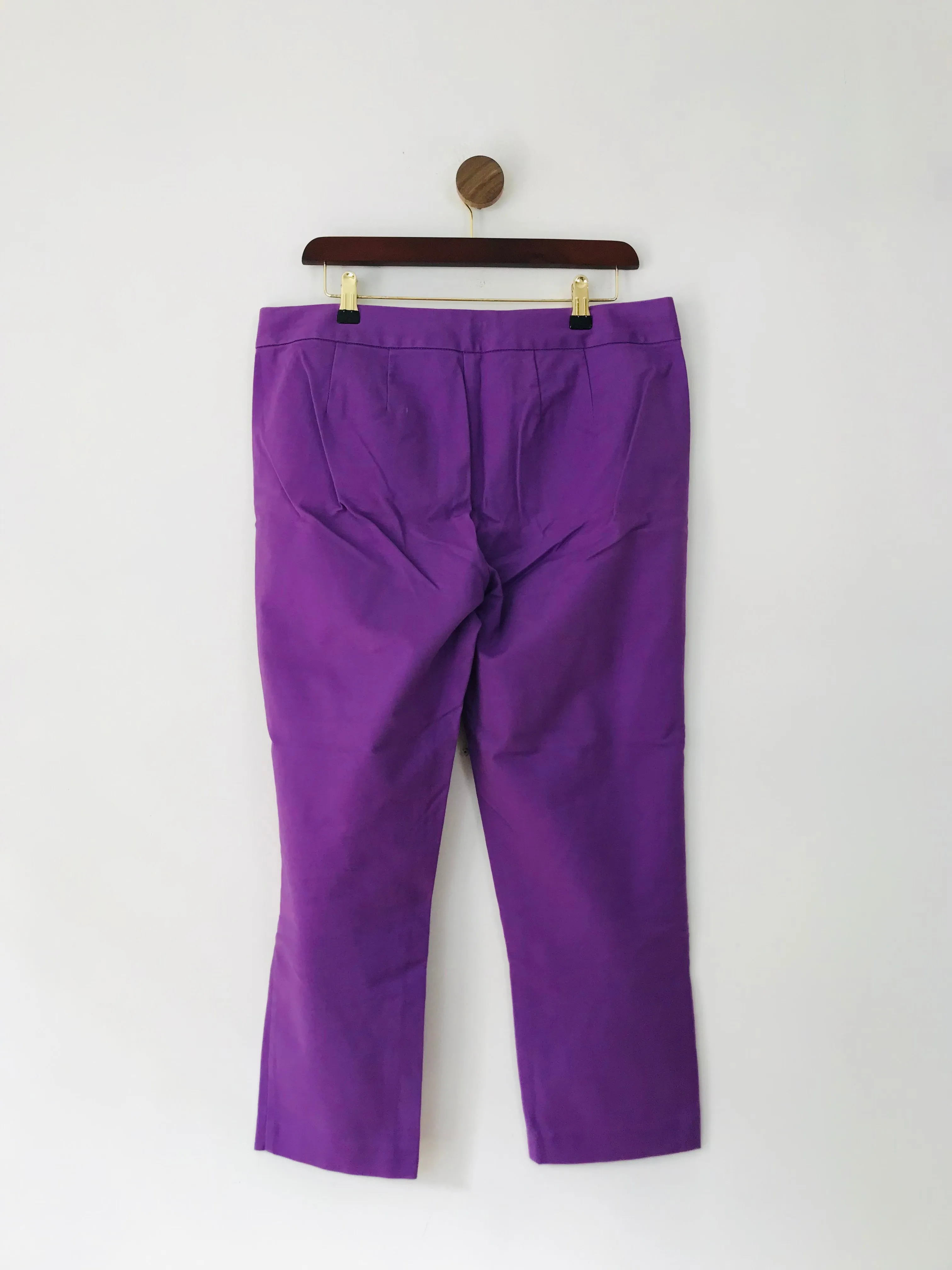 Boden Women's Chinos Trousers | UK14 | Purple