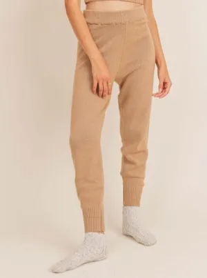 Camel Sweater Pants