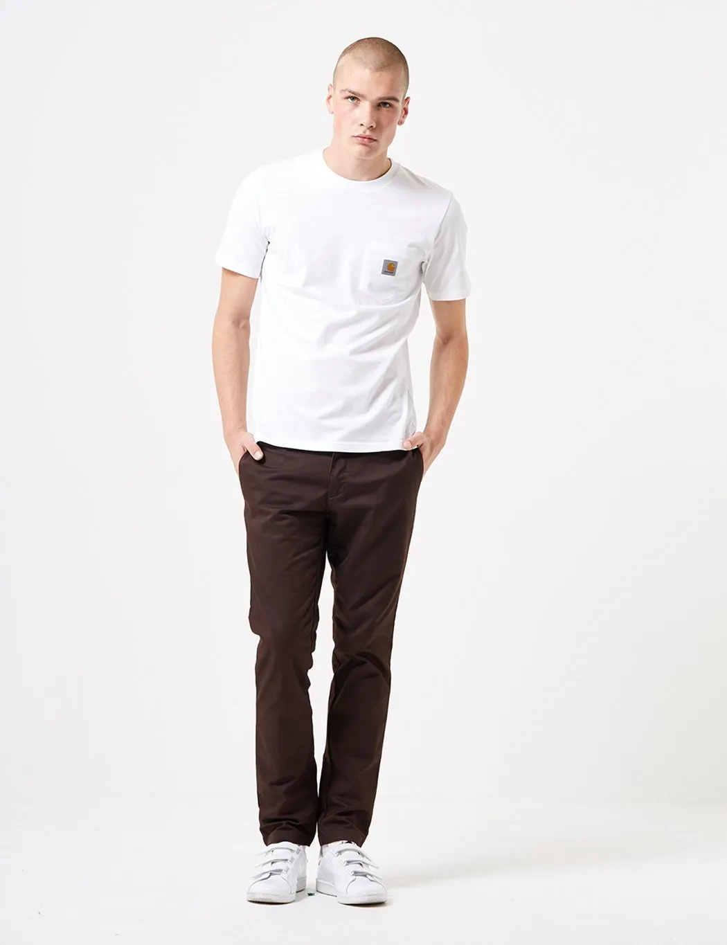 Carhartt-WIP Sid Pant Chino (Slim) - Tobacco Brown