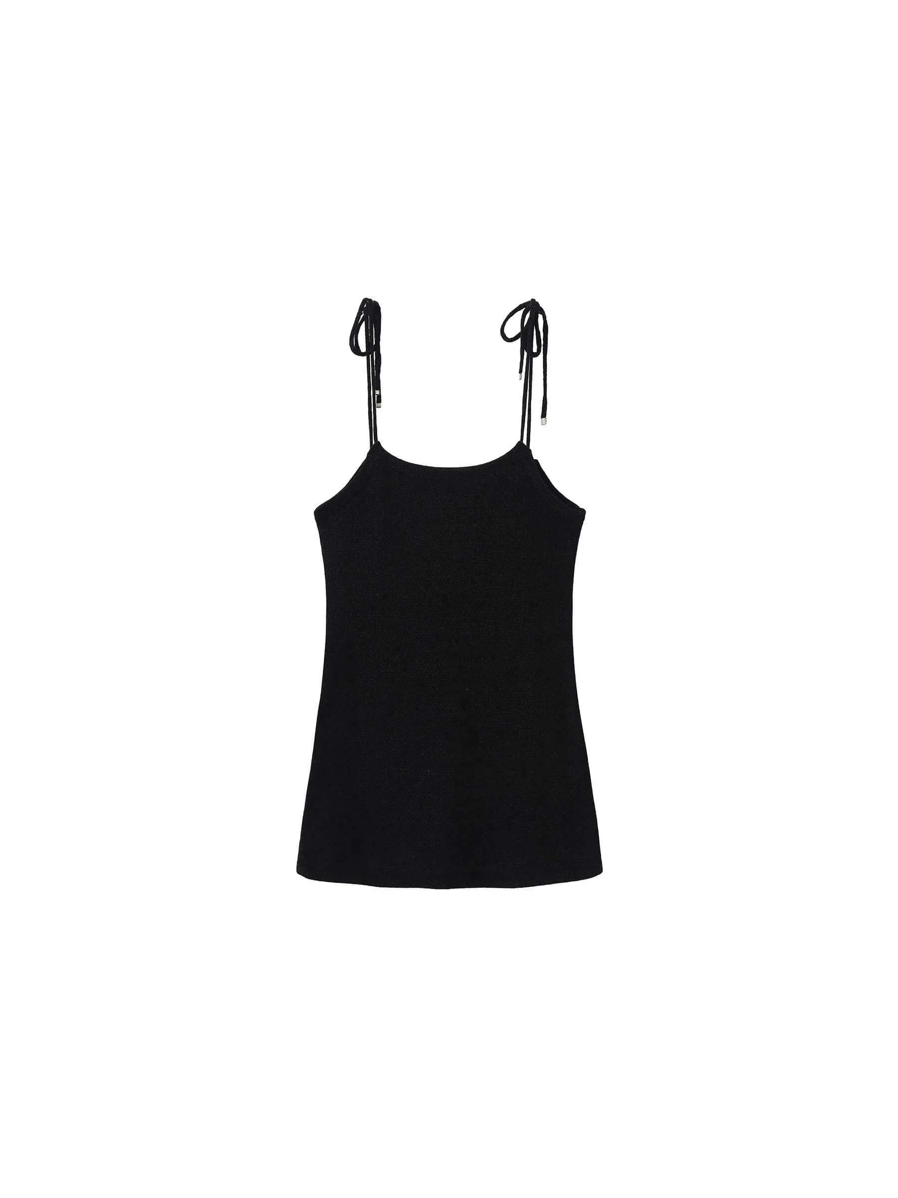 Chenille Knitted Adjustable Cami Top