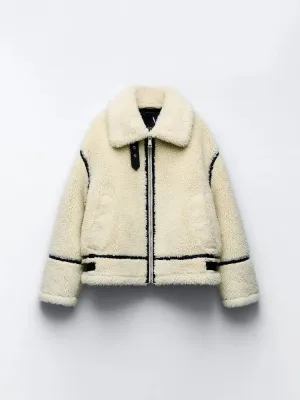 Cozy Teddy Jacket for Fall and Winter Fashion