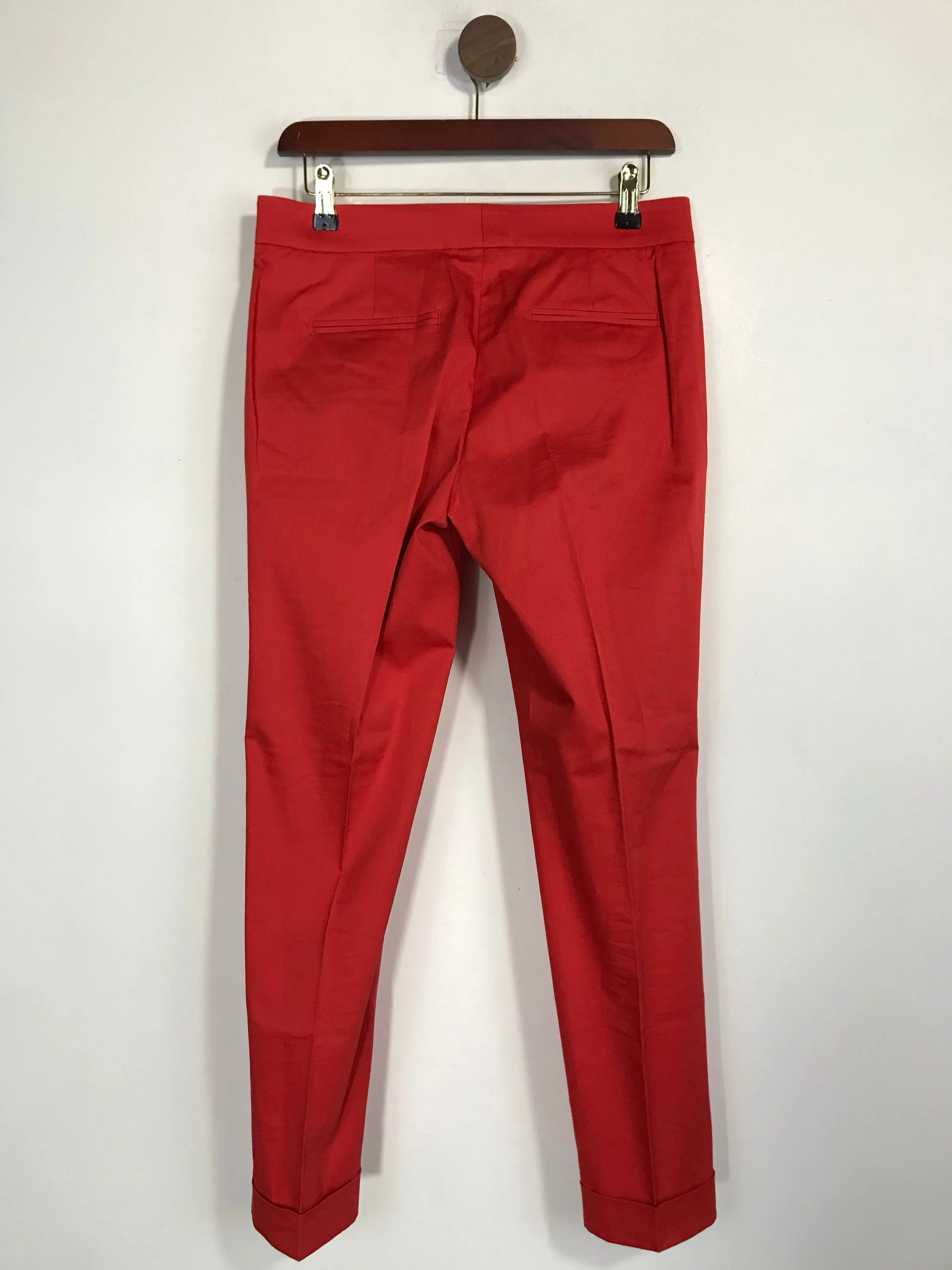 Etro 40 Women's Chinos Trousers | W29 UK10-12 | Red