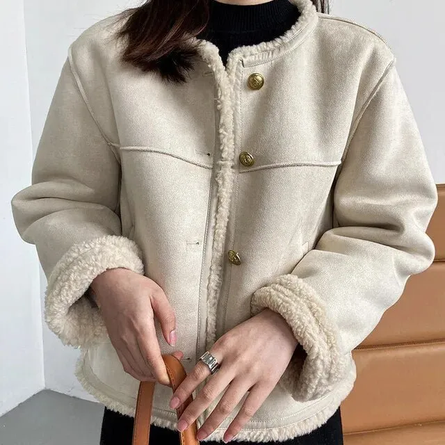 Faux Shearling Jacket