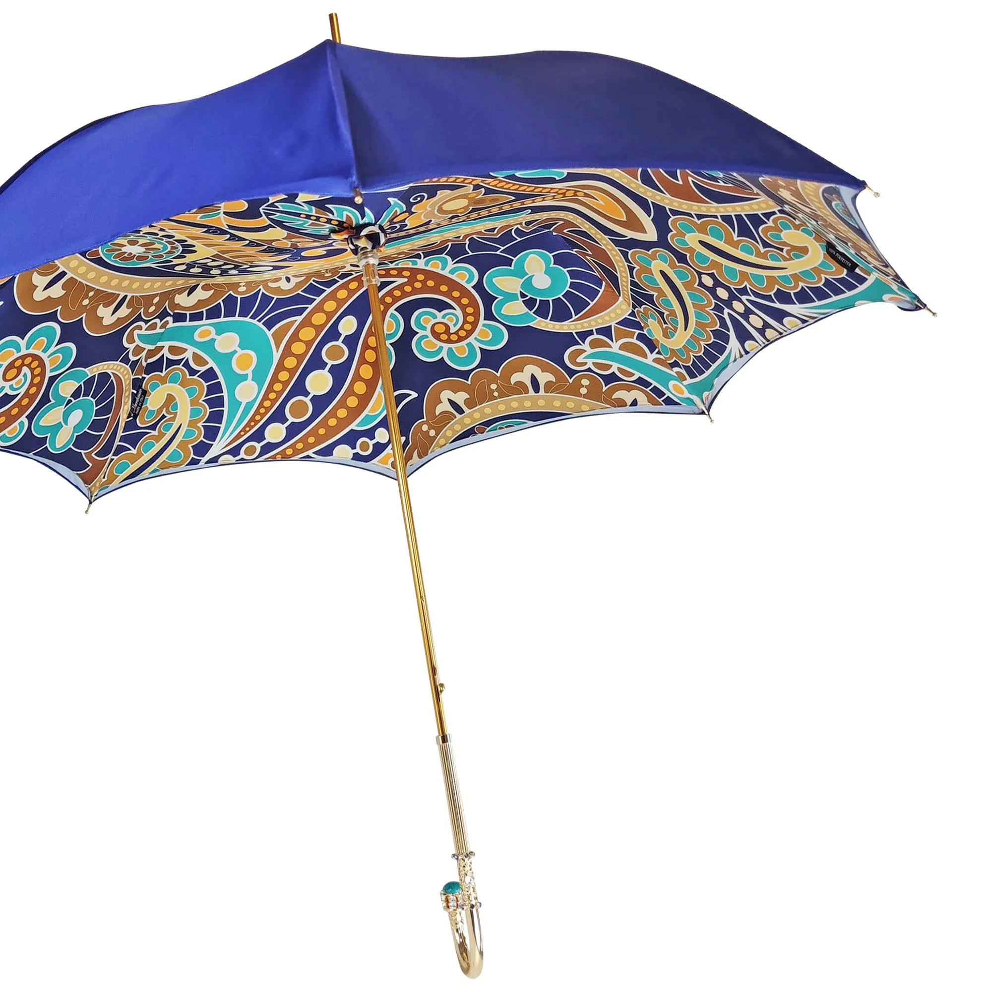 Handcrafted Umbrella with Abstract Design