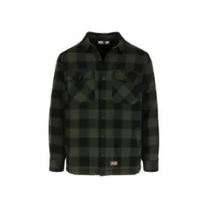 Herock&#x20;Lumberjack&#x20;Shirt&#x20;Flannel&#x20;Sherpa&#x20;Puro&#x20;-&#x20;Green