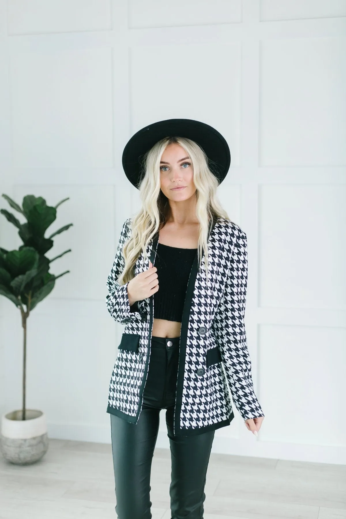 Houndstooth Jacket