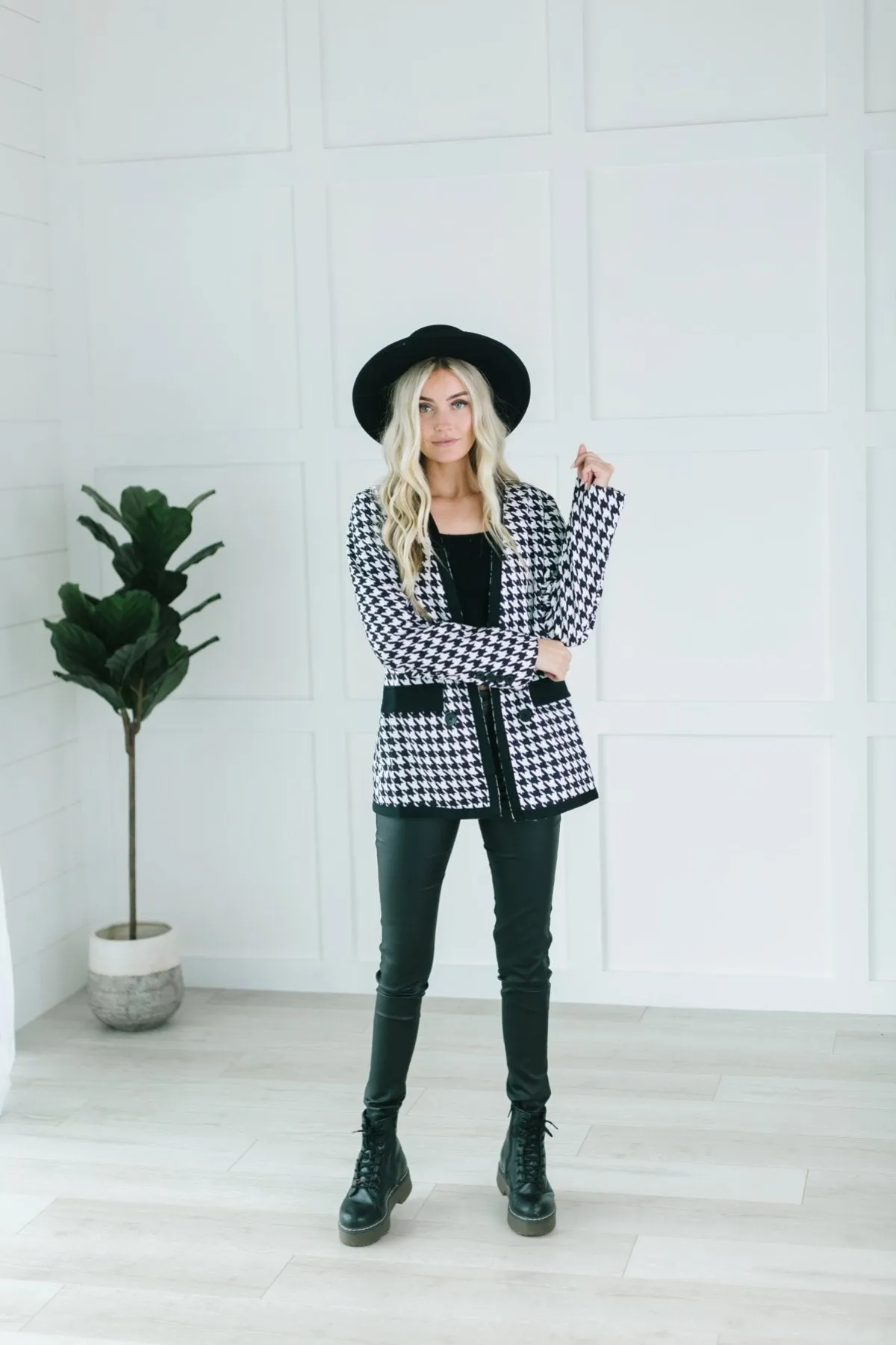 Houndstooth Jacket