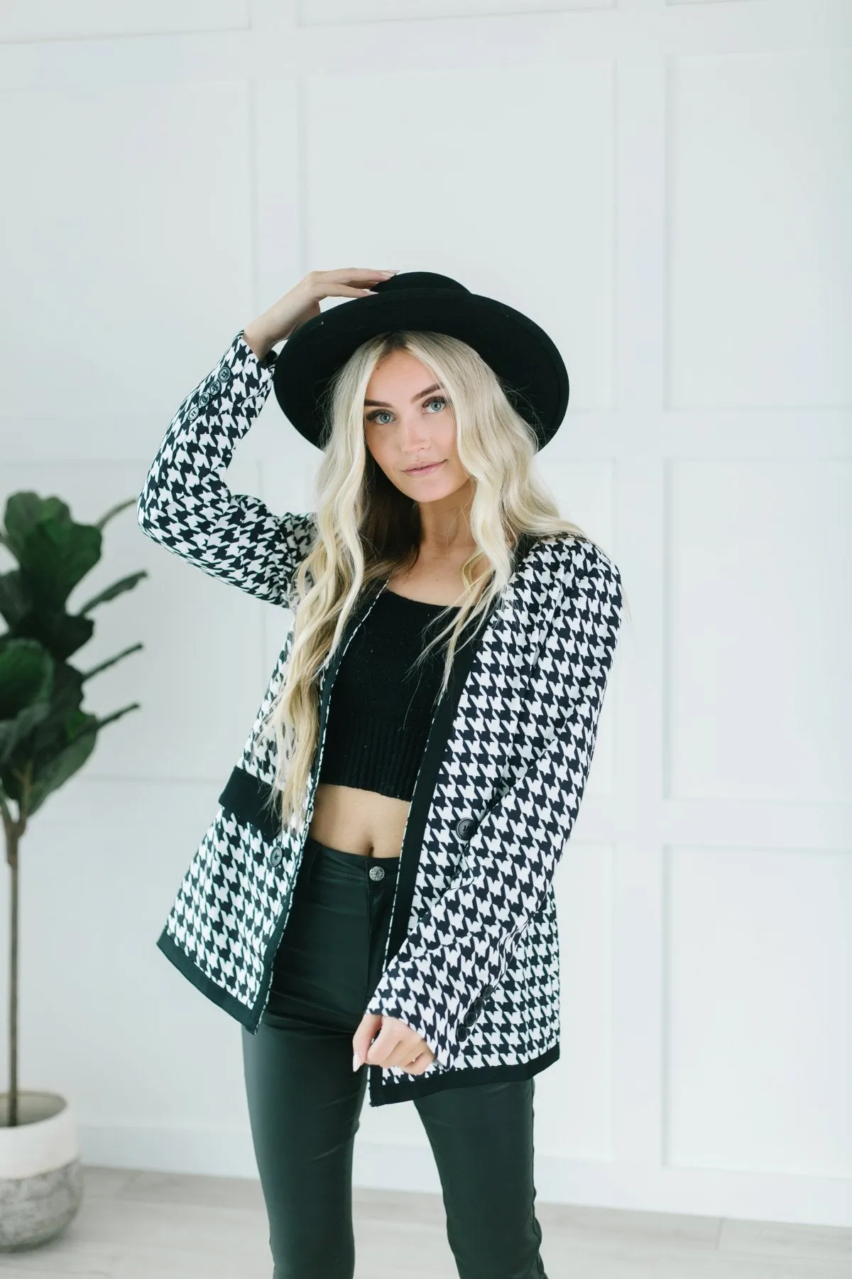 Houndstooth Jacket