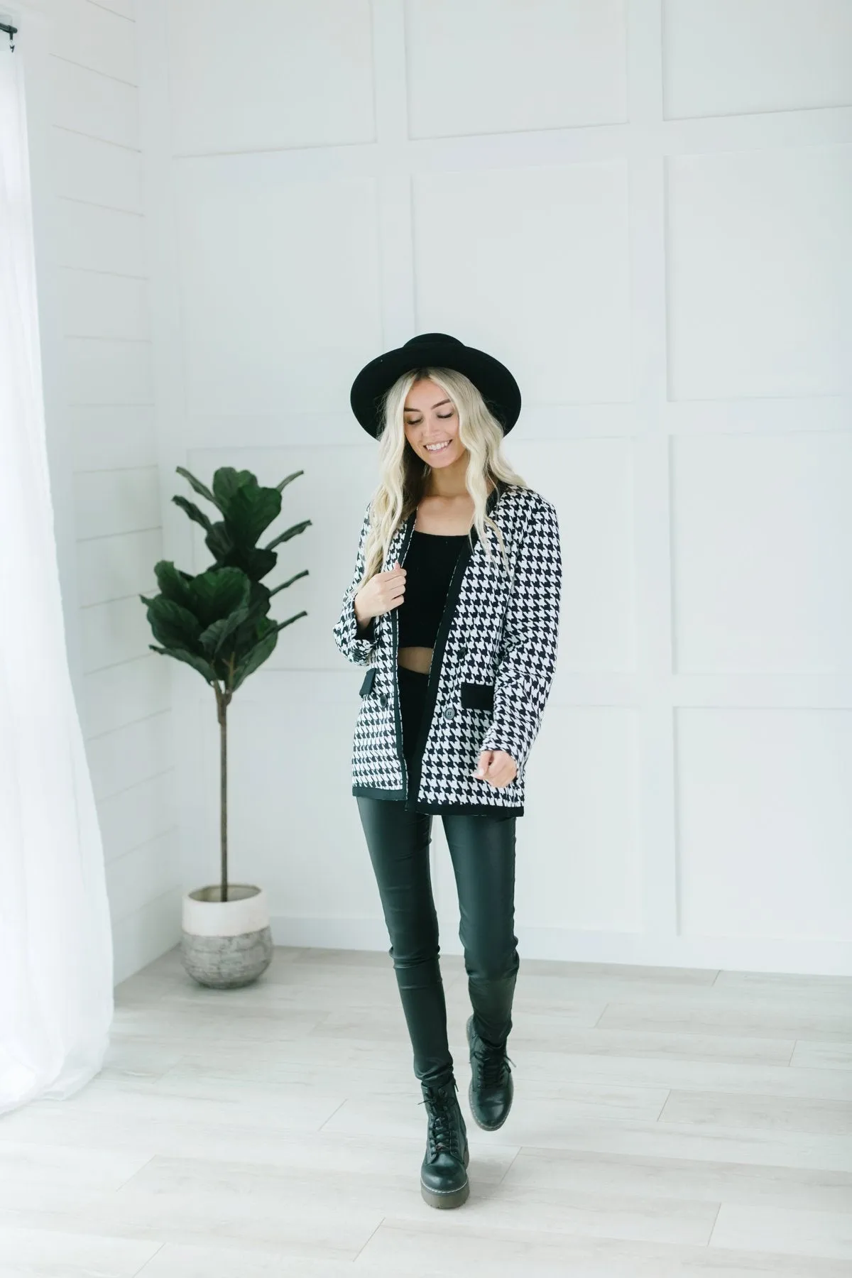 Houndstooth Jacket