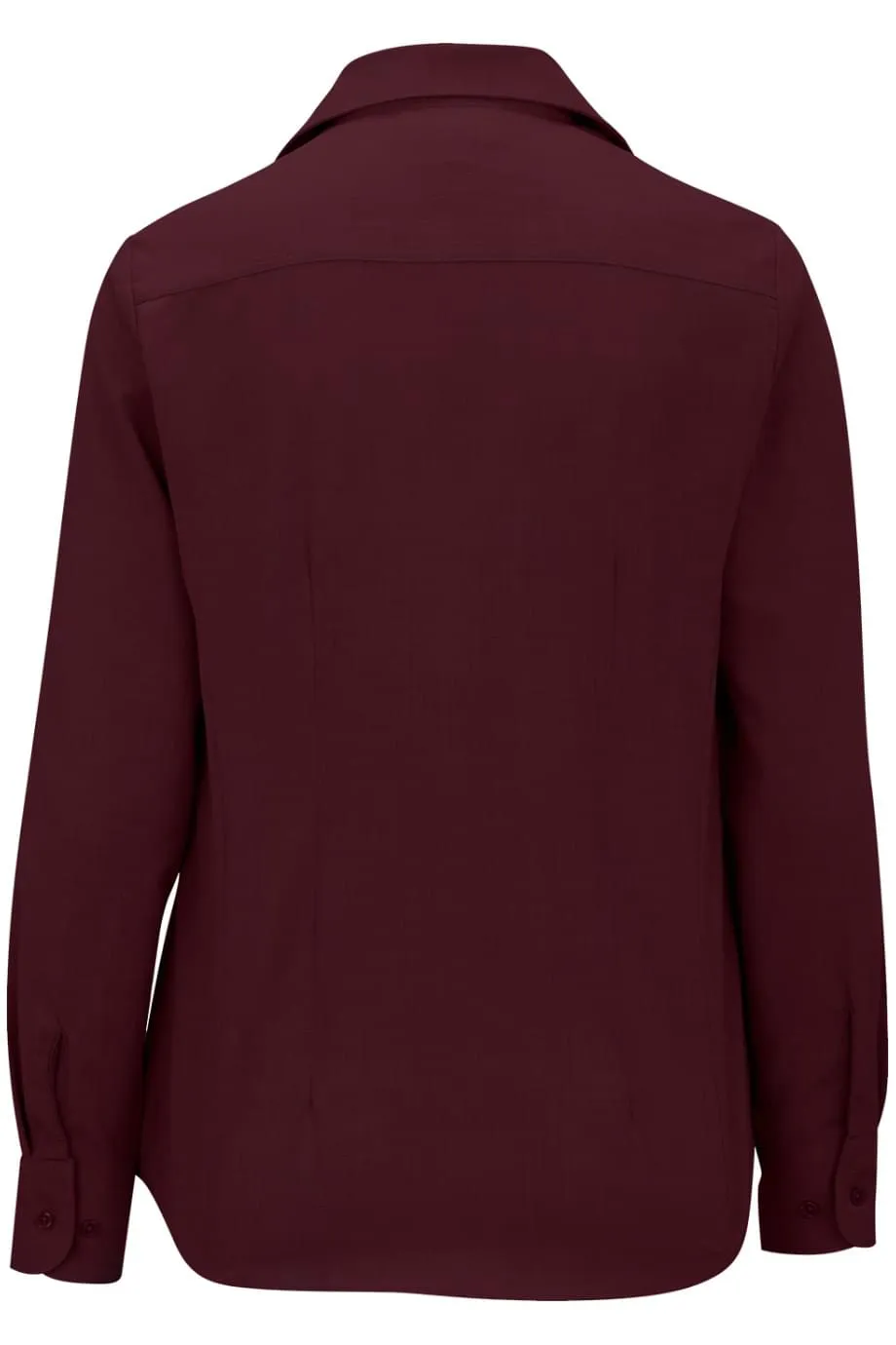 Ladies' Burgundy Café Batiste Blouse