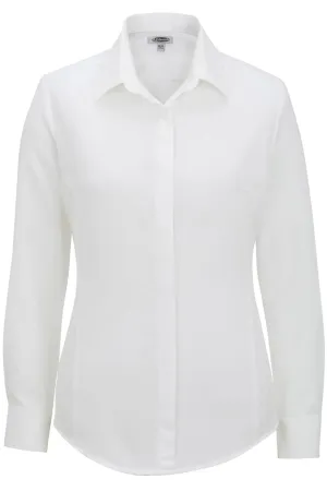 Ladies' White Café Batiste Blouse