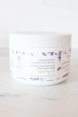 Lavender & Honey Oatmeal - Shea & Avocado Body Cream