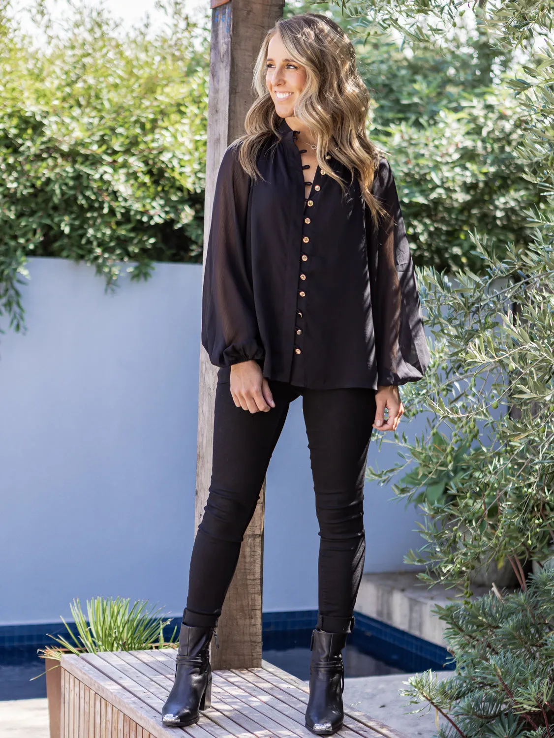 Lianna Blouse - Black