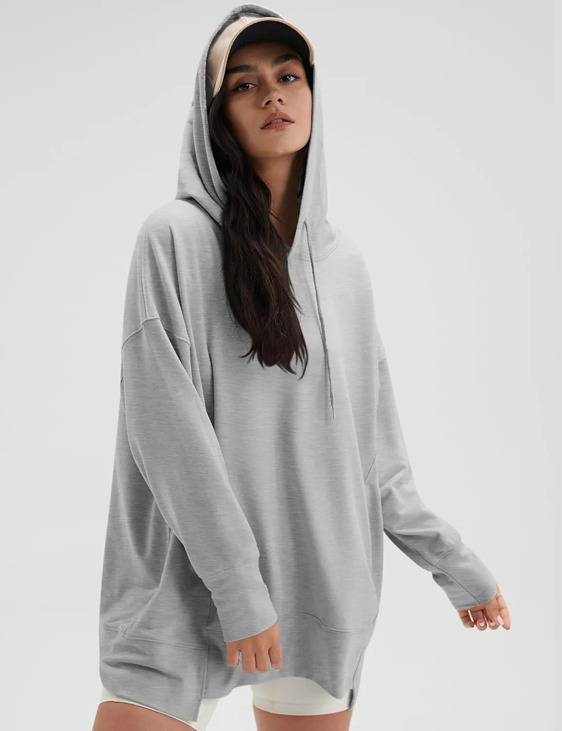 Long Sleeve Oversized Hoodie with Pocket