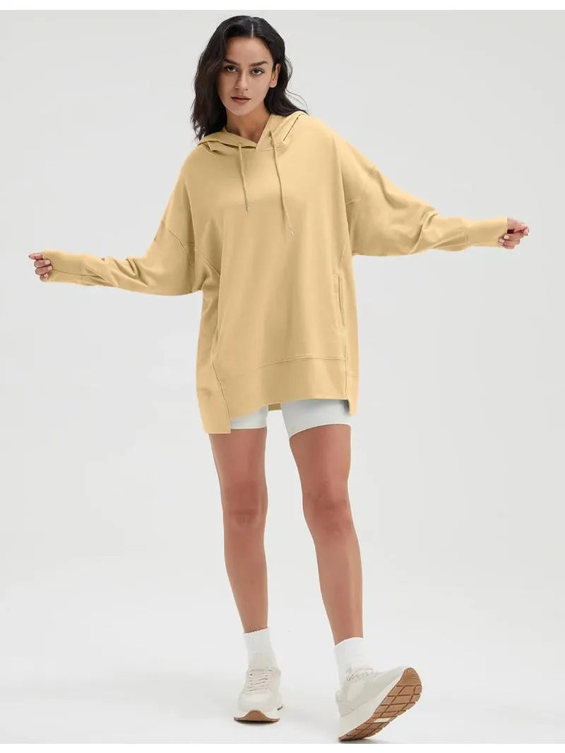 Long Sleeve Oversized Hoodie with Pocket