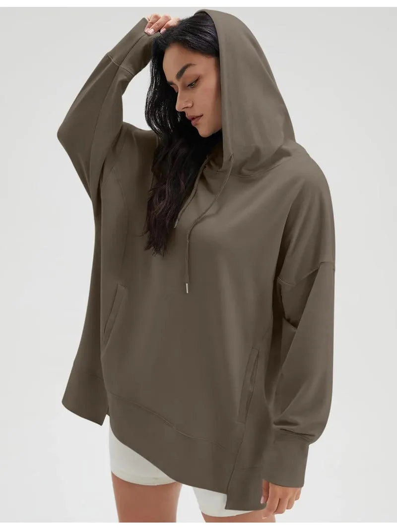 Long Sleeve Oversized Hoodie with Pocket