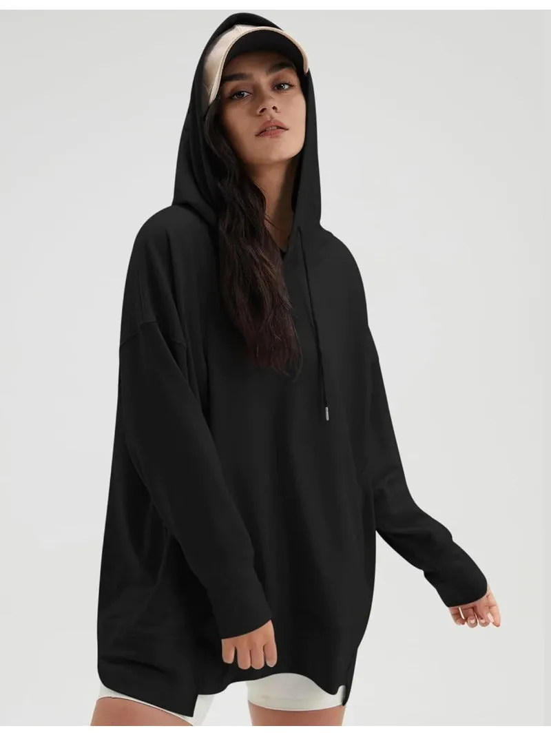 Long Sleeve Oversized Hoodie with Pocket