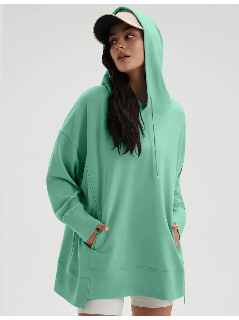 Long Sleeve Oversized Hoodie with Pocket