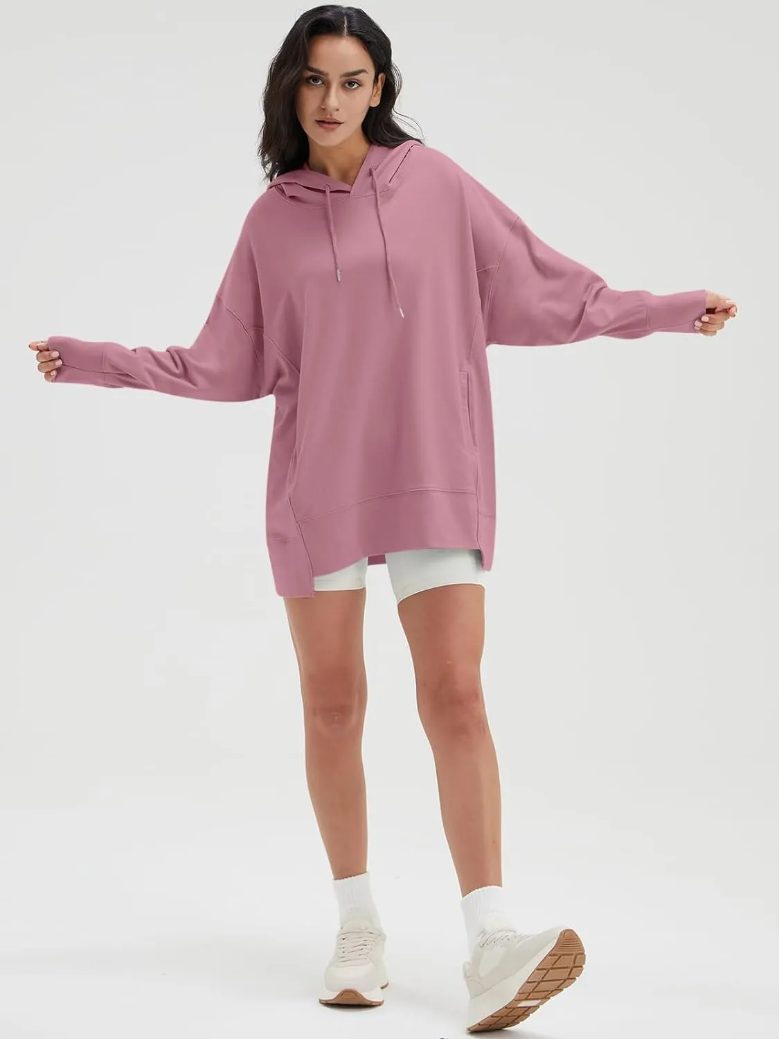 Long Sleeve Oversized Hoodie with Pocket