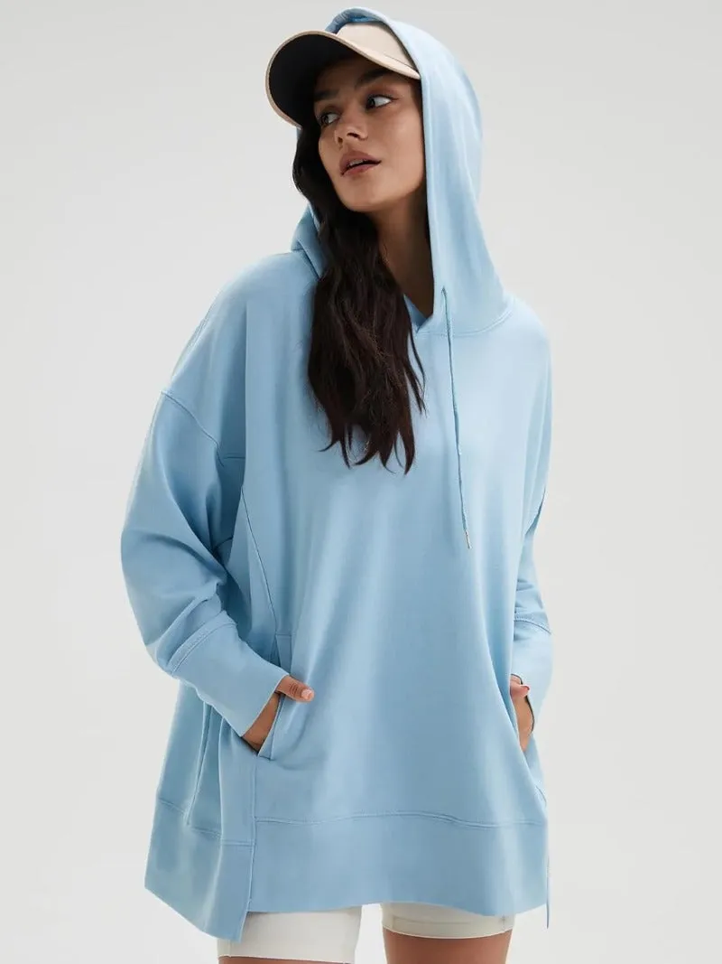 Long Sleeve Oversized Hoodie with Pocket