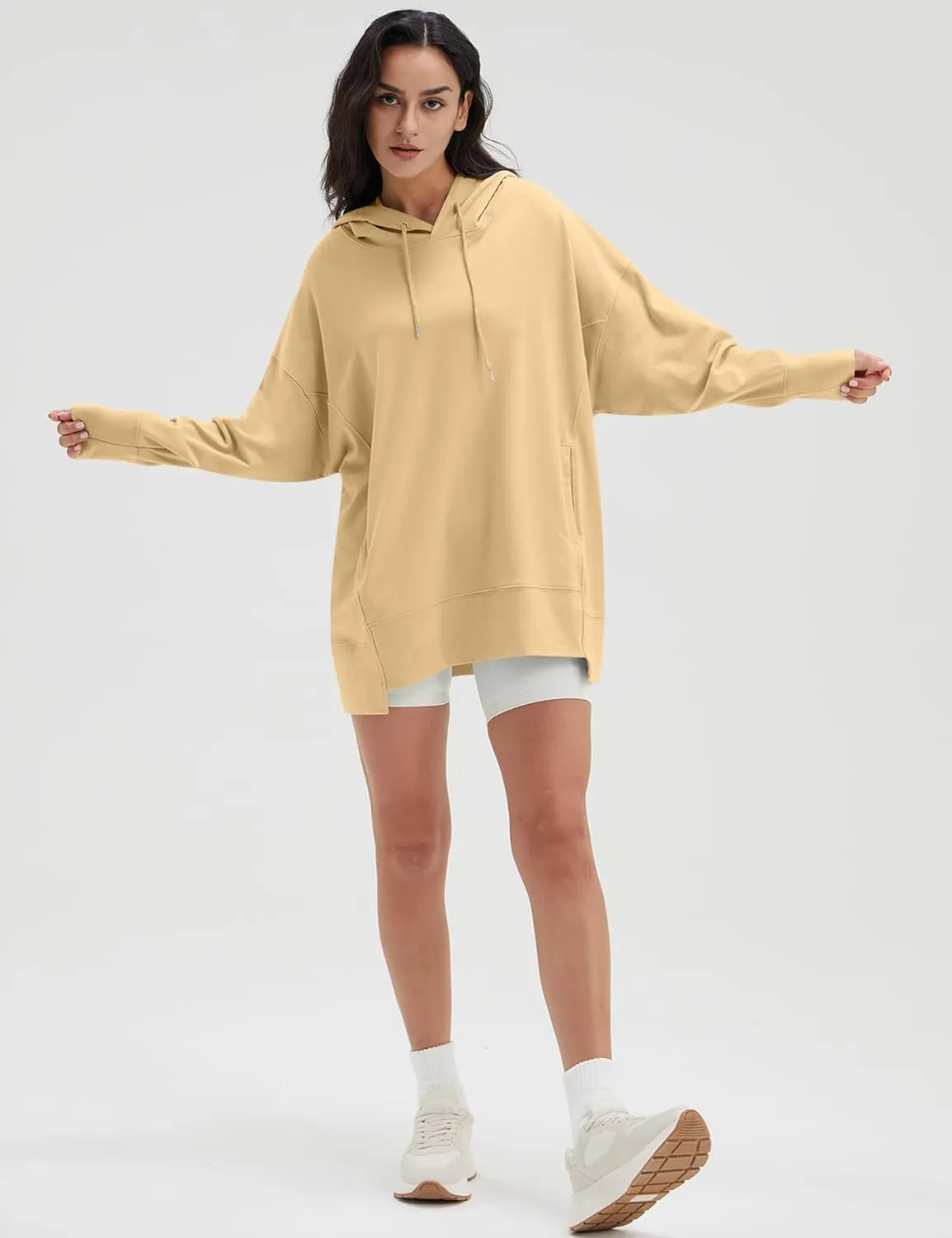 Long Sleeve Oversized Hoodie with Pocket