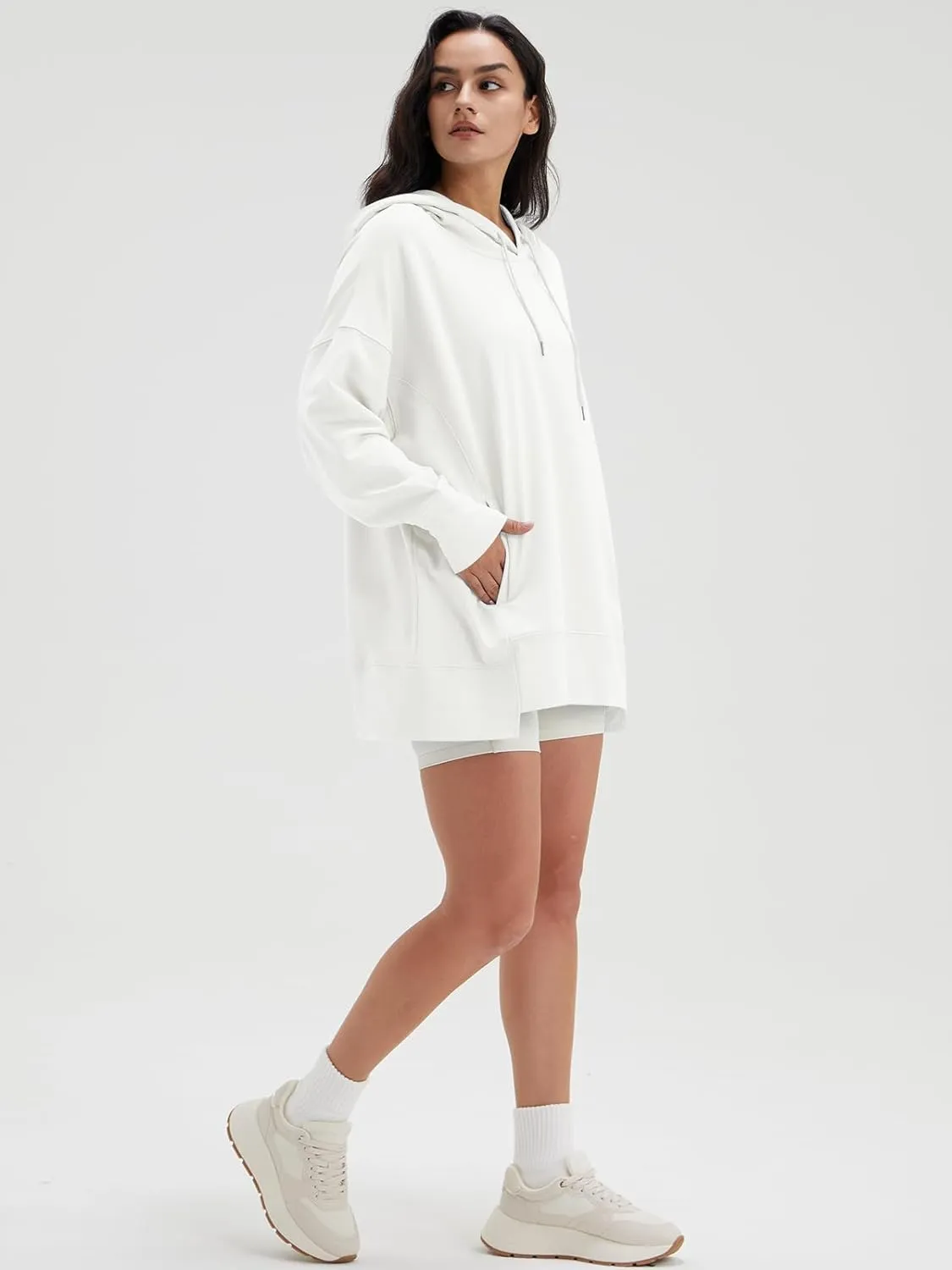 Long Sleeve Oversized Hoodie with Pocket