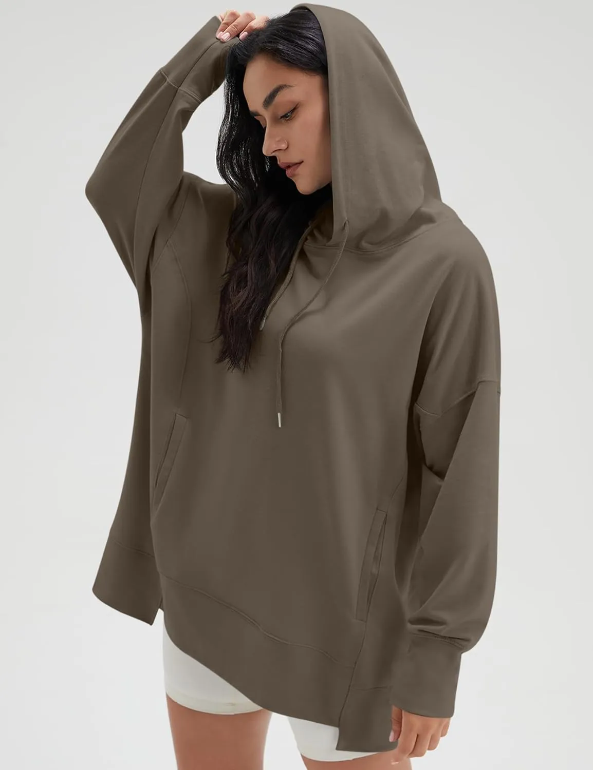 Long Sleeve Oversized Hoodie with Pocket