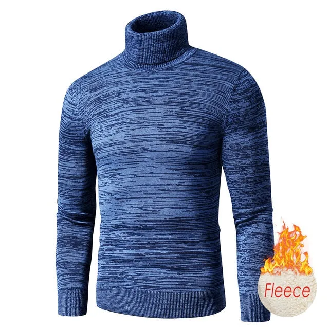 Men Winter Fashion Warm Thick Sweater Men.