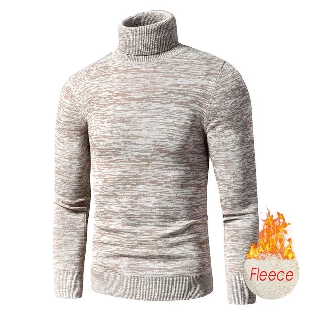 Men Winter Fashion Warm Thick Sweater Men.