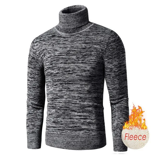 Men Winter Fashion Warm Thick Sweater Men.