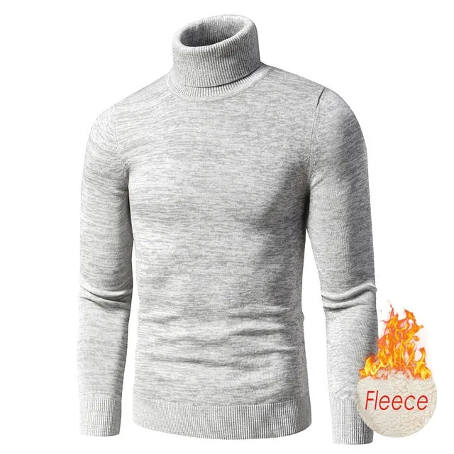 Men Winter Fashion Warm Thick Sweater Men.