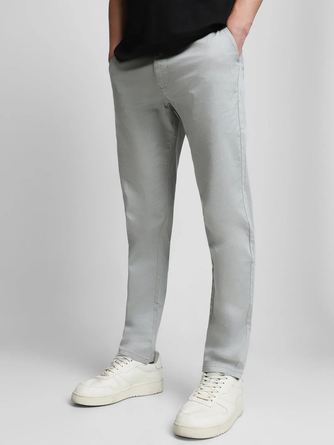 Men's Grey Chinos