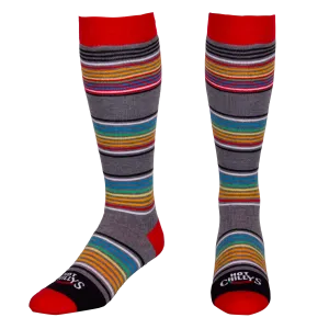 Men's Mid Volume Sock - Stripes