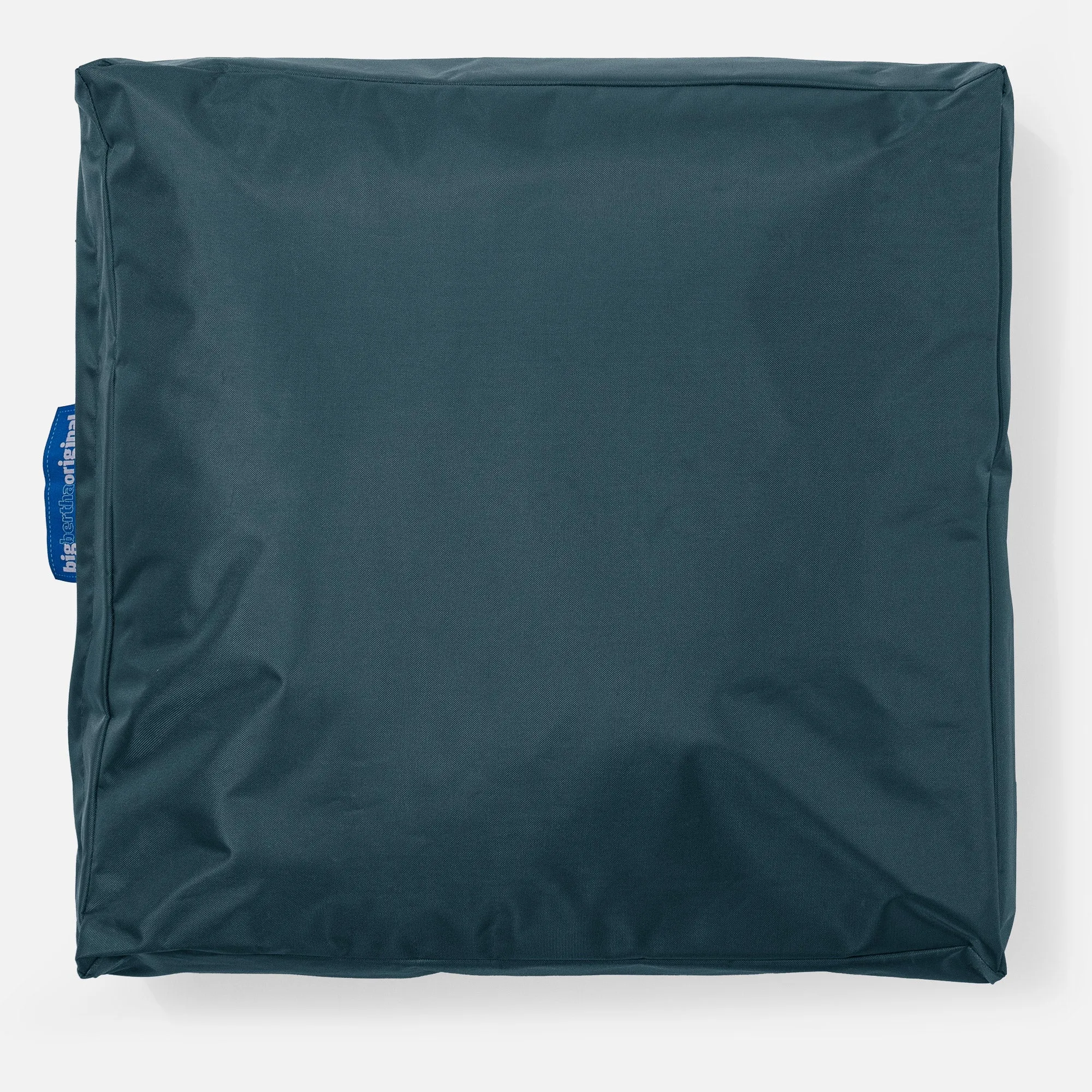 Outdoor Large Floor Cushion - SmartCanvas™ Petrol Blue