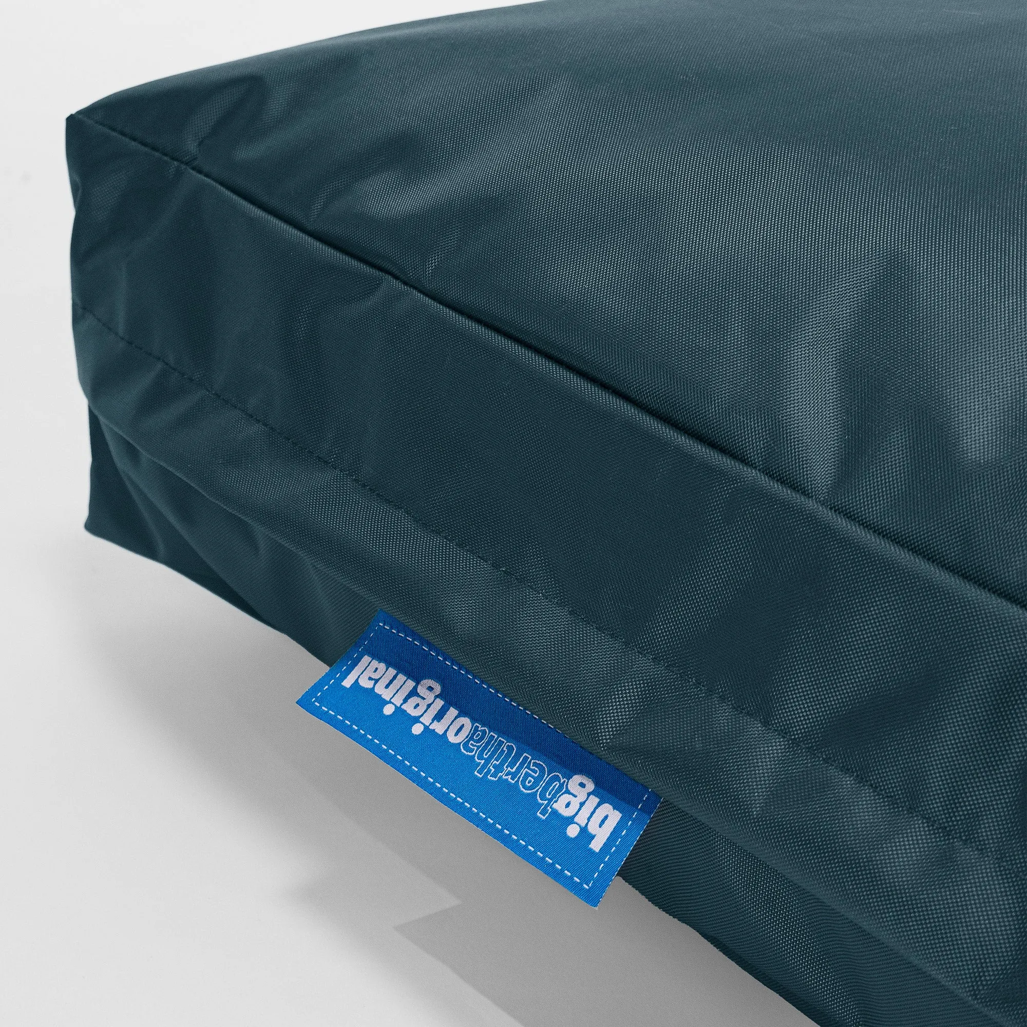 Outdoor Large Floor Cushion - SmartCanvas™ Petrol Blue