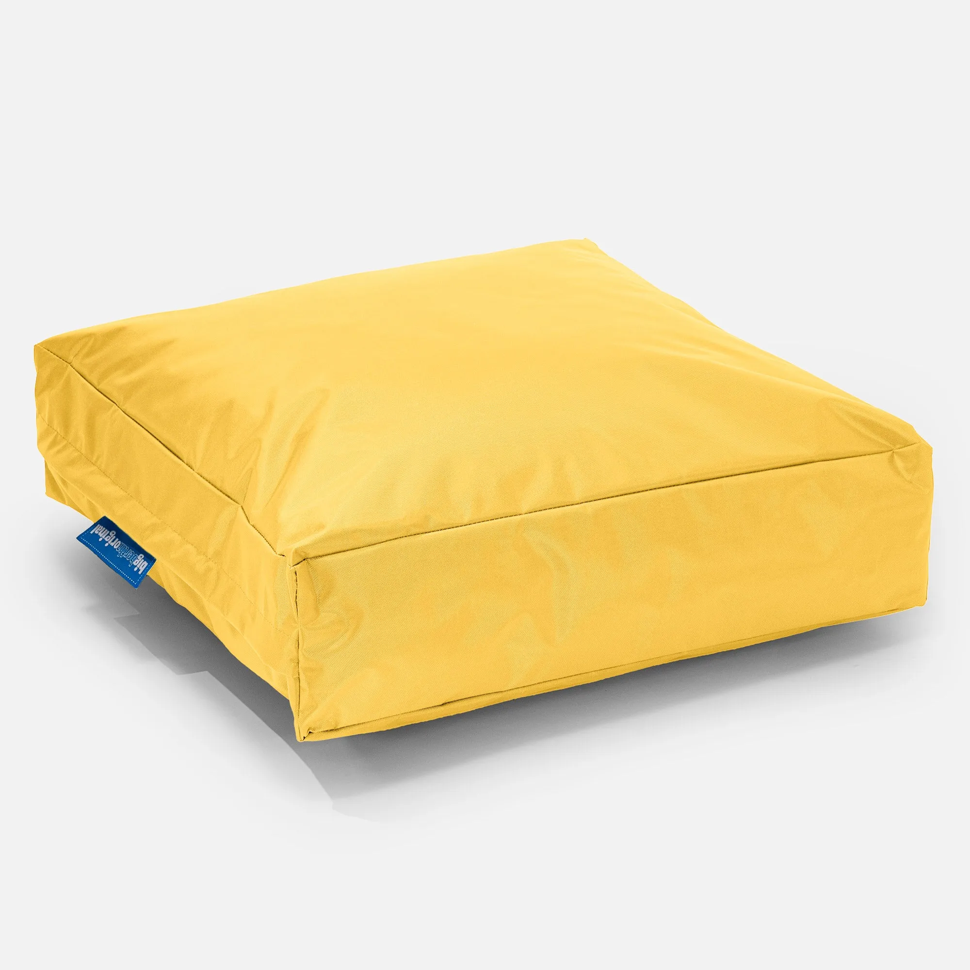 Outdoor Large Floor Cushion - SmartCanvas™ Yellow