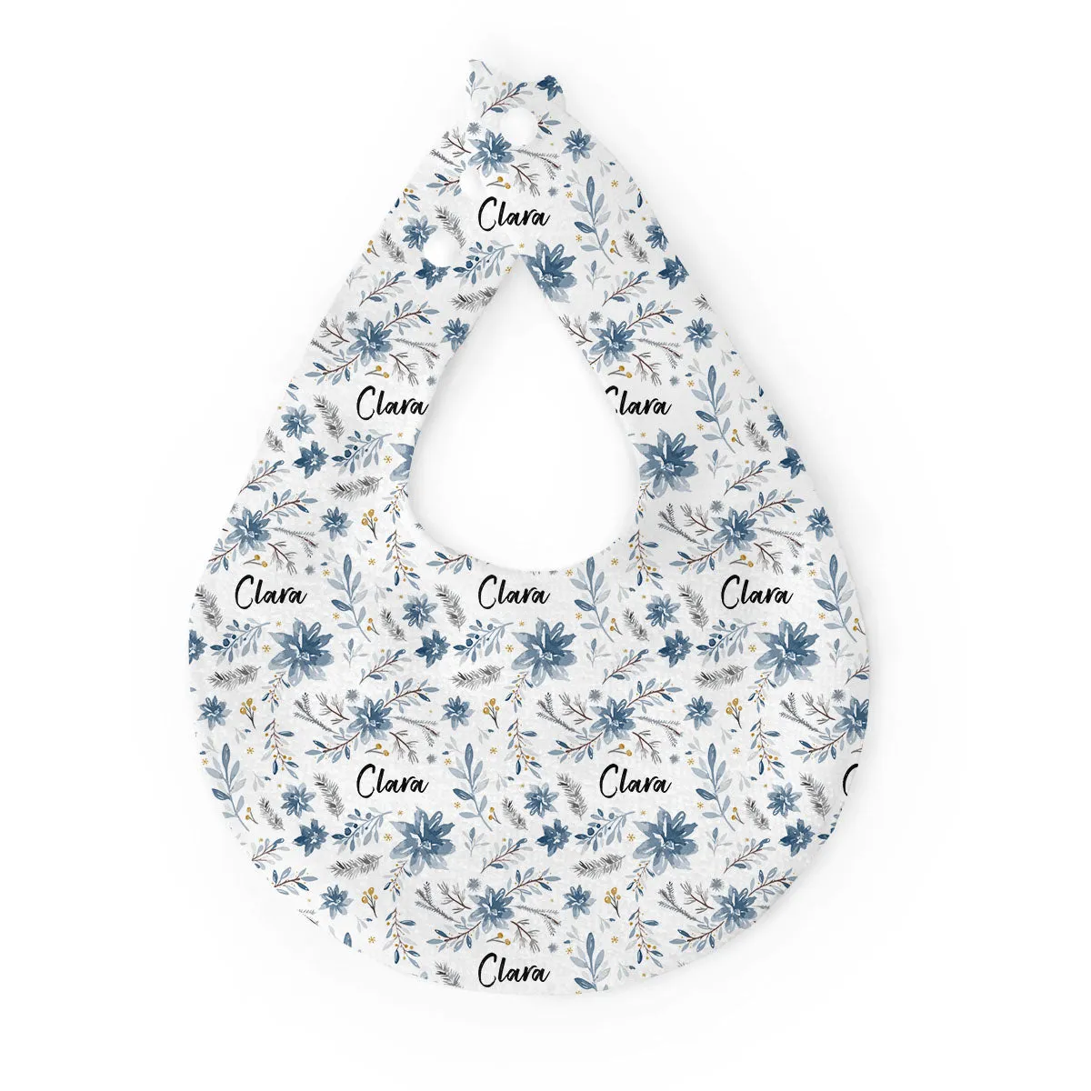 Personalized Bib Set | Winter Whispers