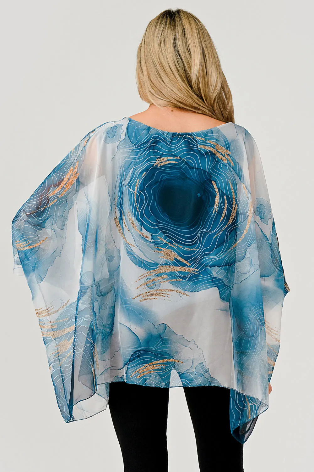 Raw Moda Italian Abstract Fodera Top