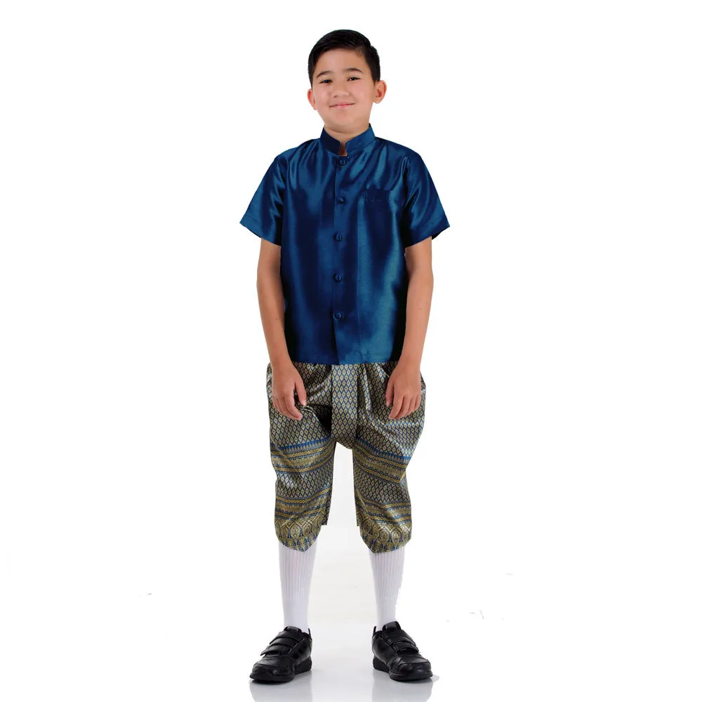 Refined Thai Boys Heritage Costume