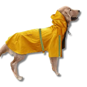 Reflective Dog Raincoat for Big Dogs