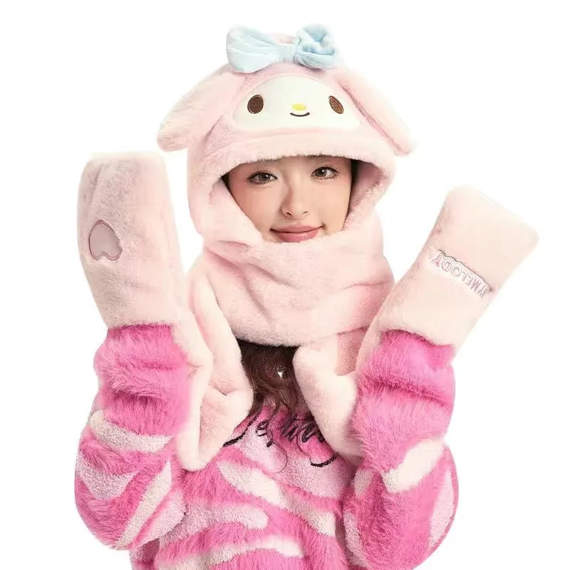 Sanrio Winter Fluffy Set