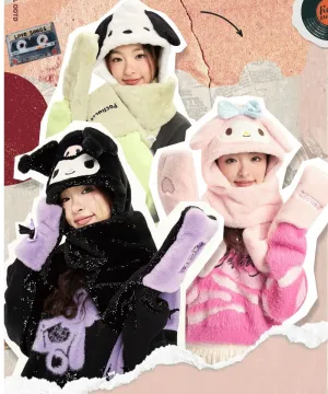 Sanrio Winter Fluffy Set