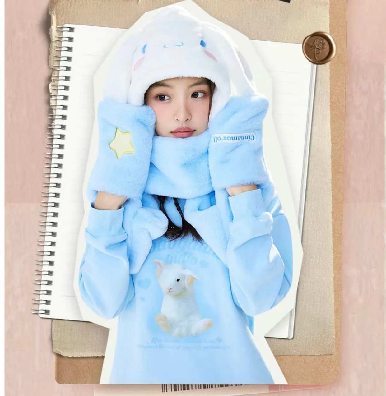 Sanrio Winter Fluffy Set